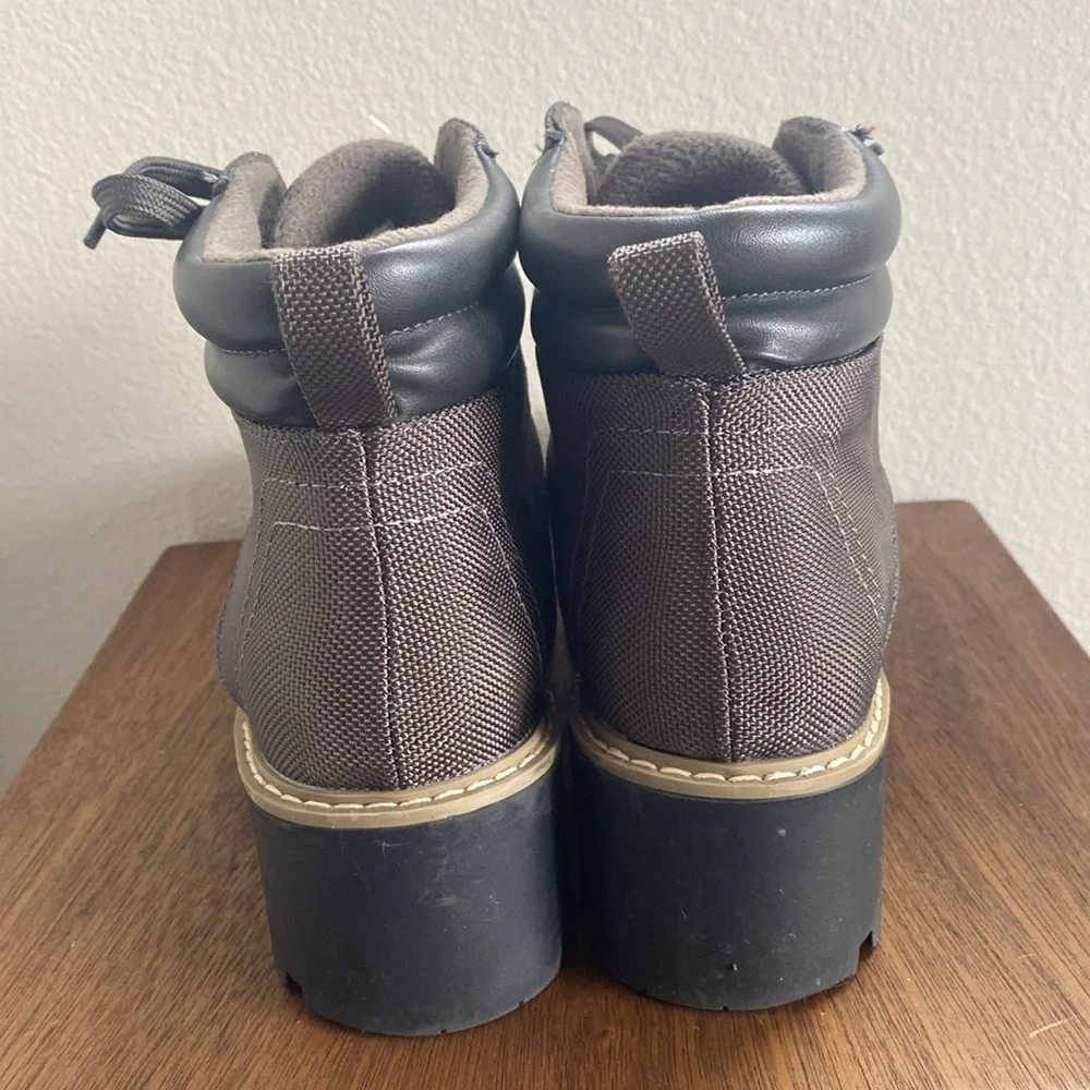 Sonoma Goods For Life Oleen Gray Water Repellent Hiking Boots, Women’s 11